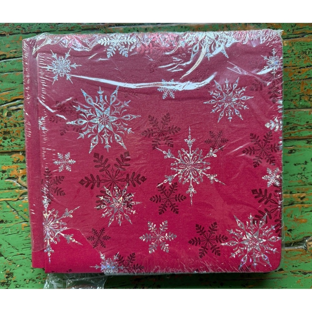 Creative Memories 8 x 8 Be Merry Christmas Scrapbook Album Kit NIP Snowflakes